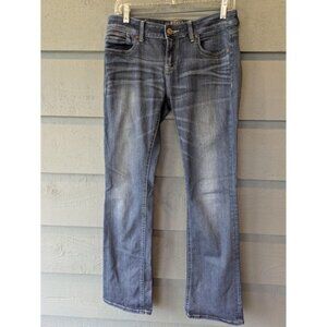 Buckle Black Jeans Womens 32x32 Blue Fit No 53 Bootcut Stretch Denim Mid Rise